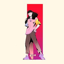 My project in Dynamic Character Illustration course. Projekt z dziedziny Projektowanie postaci, Ilustracja c i frowa użytkownika Narendra Dipta W - 04.04.2021