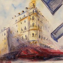 Il mio progetto del corso: Disegno architettonico con acquerello e inchiostro . % mauraorlando tarafından hazırlanan Mimari İllüstras, Ve on projesi - 04.04.2021