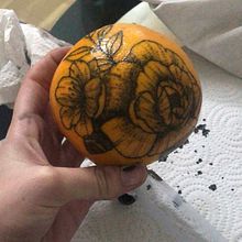 Sara Hernández Moya (primera naranja). Un proyecto de Diseño de tatuajes de sarahdezmoya - 04.04.2021