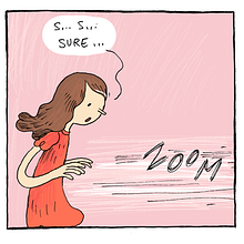 My project in Graphic Humor: Give us our Daily Comic Strip course. Un proyecto de Cómic de Xenia Pamfil - 04.04.2021