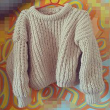 Muestra de Hygge Sweater . Un progetto di Uncinetto, Fashion design, Fiber Art e DIY di Gabi Schroeter - 01.04.2021