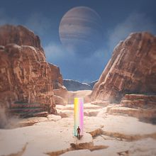 My project in Fantastic 3D illustration with Blender course. Un progetto di 3D di Vladimir Nesterov - 04.04.2021