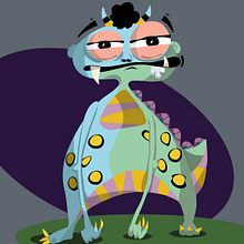 Mi Proyecto del curso: Diseño de personajes: desde el boceto hasta el arte final. Projekt z dziedziny Trad, c i jna ilustracja użytkownika anaisromasanta - 04.04.2021