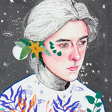 Mi Proyecto del curso: Retrato ilustrado en acuarela. Un proyecto de Dibujo de Retrato y Dibujo digital de Miriam Rodriguez - 05.04.2021