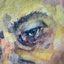 Mi Proyecto del curso: Caricatura en acuarela. Un proyecto de Ilustración tradicional, Pintura a la acuarela y Dibujo de Retrato de Daniela Callegari - 06.07.2020