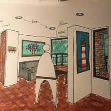 Apartamento de una habitación. Un proyecto de Arquitectura de Cerwic Cerwic - 04.04.2021