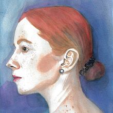 Energía Yin. Un projet de Beaux Arts, Collage, Dessin de portrait, Illustration traditionnelle , et Aquarelle de Rocío Mera - 05.04.2021