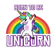 Born to be Unicorn Ein Projekt aus dem Bereich Traditionelle Illustration von Edgardo Macias Santos - 05.04.2021