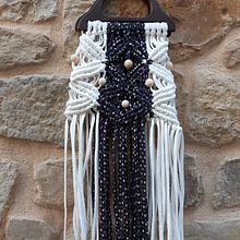 Bolso macramé con trapillo, estilo marinero. Arts, and Crafts project by Idoia Aguirre Viana - 04.05.2021