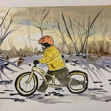 Future Champion. Drawing, Ink Illustration, Sketching, and Watercolor Painting project by Wayne Strong - 04.05.2021
