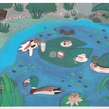 Mi Proyecto del curso: Técnicas de ilustración con acuarela y gouache. Un progetto di Illustrazione tradizionale di lauraros.c - 05.04.2021