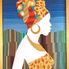 Mi negra. Embroider project by Macarena Gillet Infante - 04.05.2021