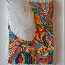 Carafuera. Embroider project by Macarena Gillet Infante - 04.05.2021