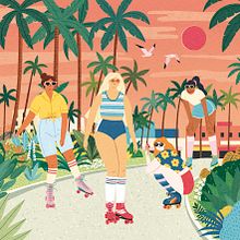 Roll with it! Ein Projekt aus dem Bereich Traditionelle Illustration von Tània García Jiménez - 05.04.2021