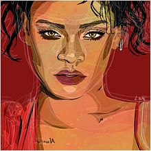 Mi Proyecto del curso: Retrato vectorial con texturas manuales. Un proyecto de Ilustración tradicional e Ilustración digital de Laura Hernández Fernández - 05.04.2021