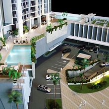 Metro Point Panamá - 1:100 Ein Projekt aus dem Bereich Architektur von Luis Penfold - MQT maquetas - 13.04.2021