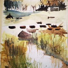 EL estanque. Fine Arts project by satili - 04.05.2021