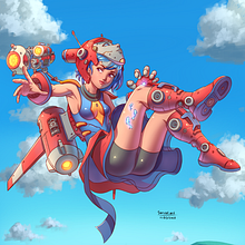 Sci-Fi concepts. Een project van 2D-animatie,  Concept art, Digitale tekening, Manga, Ontwerp van personages y Digitale illustratie van Jonathan Valdez Garibay - 09.03.2021