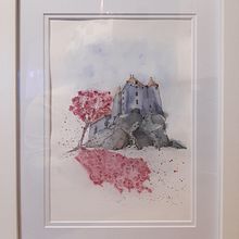 My project in Architectural Sketching with Watercolor and Ink course. Projekt z dziedziny Malowanie akwarelą i Instagram użytkownika KIRSTIN WALDEN CROCKFORD - 06.04.2021