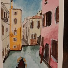 My project in Watercolor Travel Journal course. Projekt z dziedziny Malowanie akwarelą użytkownika peta.fray - 05.04.2021