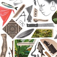 Palabras en mi maleta. Children's Illustration, Collage, Drawing, and Traditional illustration project by Samuel Castaño - 04.05.2021