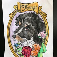 Pet Portraits. Traditional illustration project by Louise Sumner - 04.06.2021