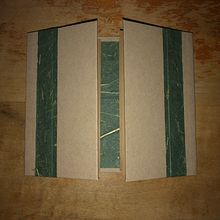 My project in Handmade Binding without Stitches course. Projekt z dziedziny  Introligatorstwo, Trad, c i jna ilustracja użytkownika milasan01 - 06.04.2021