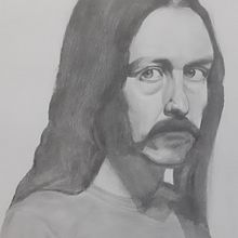 Retrato con lápiz de grafito (Diego Catalán). Artistic Drawing project by Beatriz Vazquez Cid - 04.06.2021