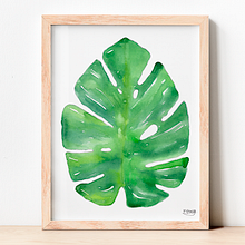 Acuarelas - Hojas tropicales. Creativit, Decoration, Drawing, Botanical Illustration, Naturalistic Illustration, and Watercolor Painting project by Florencia Giossa - 05.06.2020