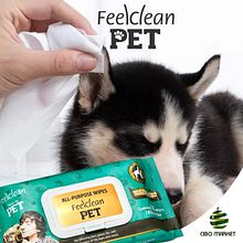 Toallitas Húmedas Para Perros & Gatos . Un proyecto de Diseño para Redes Sociales de ENMANUEL RONDON - 06.04.2021
