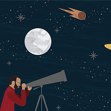 Galaxia en taza. Creativit, Digital Drawing, Traditional illustration, Digital Illustration, and Vector Illustration project by Florencia Giossa - 06.18.2020