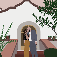 Ilustracion personalizadas - Comision. Creativit, Traditional illustration, Digital Illustration, Vector Illustration, and Architectural Illustration project by Florencia Giossa - 08.25.2020