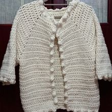 Mi Proyecto del curso:  Top-down: prendas a crochet de una sola pieza. Crochet project by Monika Vazquez Salegi - 04.08.2021