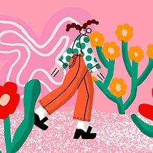 Andando por el bosque. Animation, and Character Animation project by Sara Marcos - 04.06.2021
