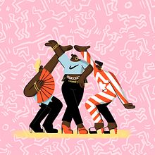 Vogue. Traditional illustration, and Digital Illustration project by Sara Marcos - 04.06.2021