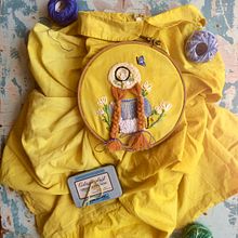 My project in Hair Embroidery Stitching Techniques course . % Margarida Vasconcelos tarafından hazırlanan Nakış projesi - 04.06.2021