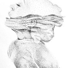 Ilustración Puntillismo. Fine Arts, Ink Illustration, and Artistic Drawing project by Natalia García Yáñez - 04.04.2021