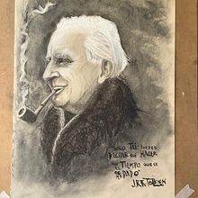 Mi Proyecto del curso: Retrato realista al carboncillo. Projekt z dziedziny Trad, c i jna ilustracja użytkownika Laura Manchado Garabito - 06.04.2021