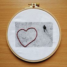 Embroidery on photos. Embroider project by Dunja - 02.16.2021