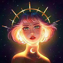 Redraw from Karmen Loh's course. Desenho digital, Ilustração tradicional e Ilustração digital projeto de Francieli Faustino Ramos - 06.04.2021