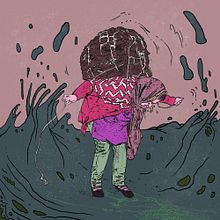 Immigrant song. Un projet de Dessin au cra, on, Dessin artistique, Dessin numérique, Illustration traditionnelle, Illustration à l'encre et Illustration numérique de JUANJO NEZNA - 06.04.2021