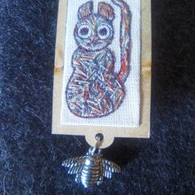 Mi Proyecto del curso: Técnicas de bordado en miniatura . % Tanja Tabita Isolde tarafından hazırlanan Güzel sanatlar, Nakış, Geleneksel illüstras, Ve on projesi - 04.06.2021