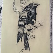 Il mio progetto del corso: Come disegnare un tatuaggio. Desenho projeto de Prince Menegali - 06.04.2021