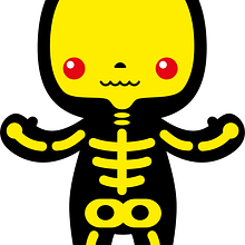 Esqueleto Ein Projekt aus dem Bereich Digitale Illustration und Kinderillustration von Andrés Arboleda - 07.04.2021