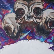 Universal decadence. Fine Arts, Sketching, Creativit, Drawing, Artistic Drawing, Character Design, Photograph, Traditional illustration, Instagram, and Painting project by Khalamott Shevurott - 04.07.2021