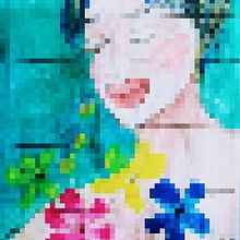 MarArtesOficial - Retratos pixel. Painting, Acr, lic Painting, Watercolor Painting, Artistic Drawing, Drawing, and Pencil Drawing project by MarArtesOficial - 03.10.2021
