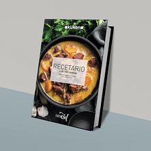 Libro de Recetas para EasyChef. Un proyecto de Diseño gráfico de ALFA DYSER - 07.04.2021