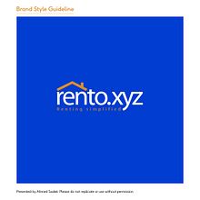 Rento.xyz - Brand Identity. Un proyecto de Br e ing e Identidad de Ahmed Sadek - 31.03.2021