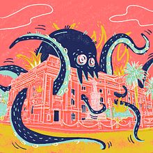 INVASIONES - INVASIONS - Illustrations. Traditional illustration, and Digital Illustration project by Mariana Sabattini - 04.07.2021