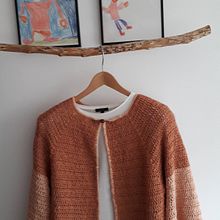 Mi Proyecto del curso:  Top-down: prendas a crochet de una sola pieza. 3D project by Irma Guzman - 04.07.2021